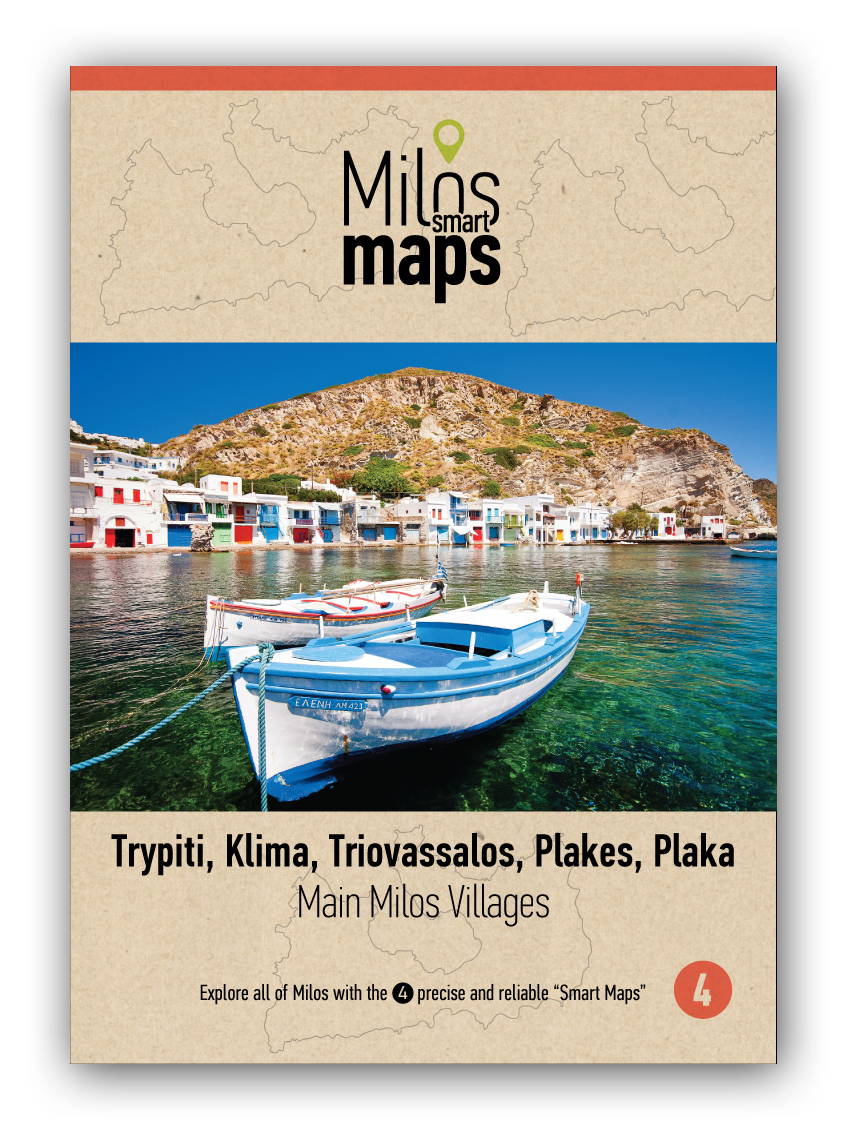 Milos Main Villages Map